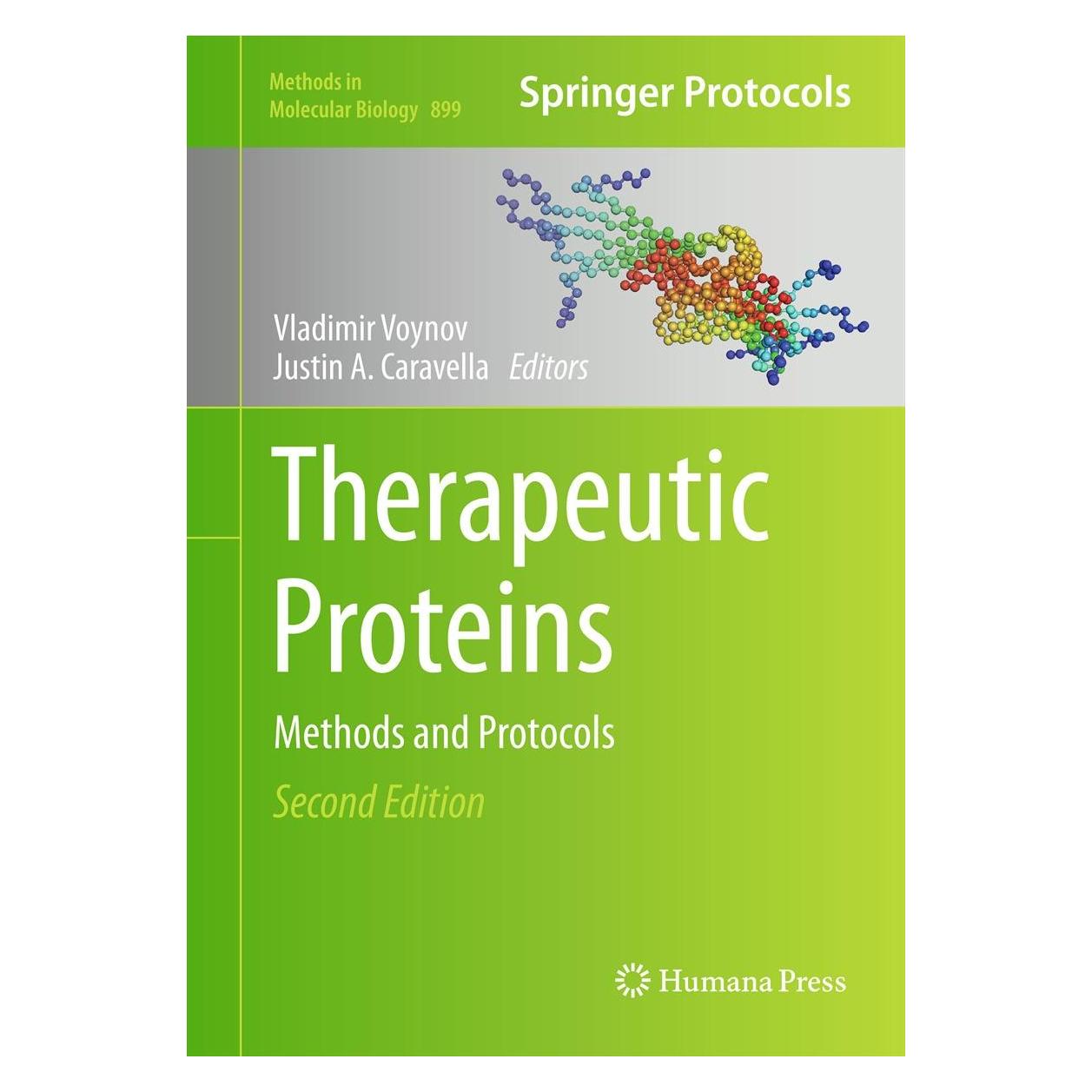 Humana Press Therapeutic Proteins (Englisch, Hardcover, Justin A. Caravella, Vladimir Voynov) (9781617799204)