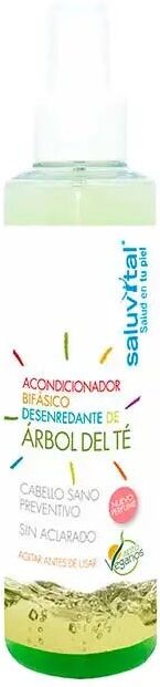SALUVITAL Spray Acondicionador Bifásico Desenredante De Árbol Del Té