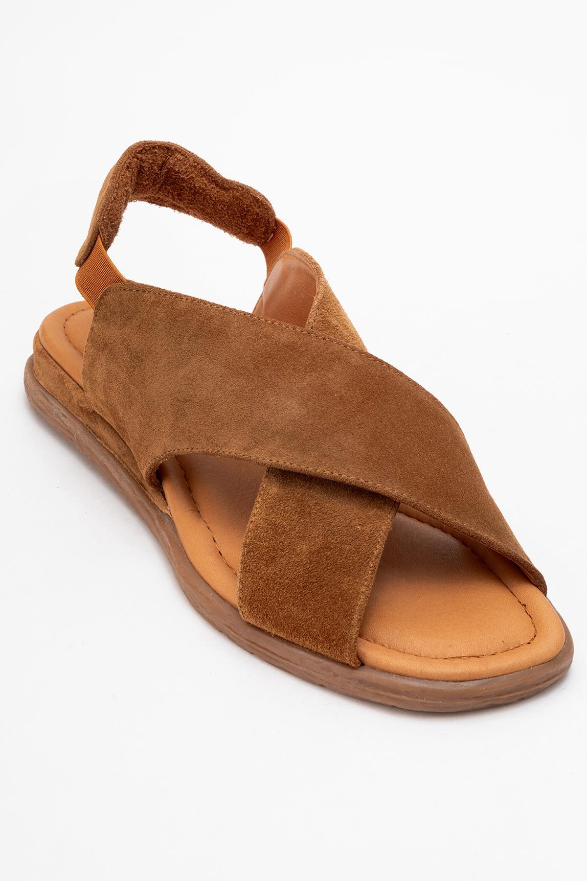 Broods Elastik Leder Slip-On Sandalen (Damen)