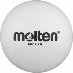 molten Schaumstoffball Volleyball weiß
