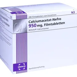 Calciumacetat-Nefro 950mg 200 ST