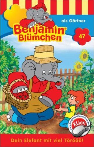 Benjamin Blümchen - Benjamin Blümchen - Folge 47: als Gärtner [Musikkassette] - Preis vom 01.10.2026 17:08:56 h