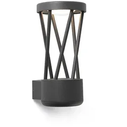 Faro Outdoor LED Wandleuchte TWIST 10W, 3000K, IP65, dunkelgrau FAR-71285