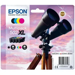 Epson, Druckerpatrone, Ink/502XL cular CMYK SEC (BK, C, M, Y)
