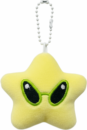 Universal Stock Cute Alien Cat Plush Backpack Pendant Kawaii Keychain Phone Charm Gifts style B