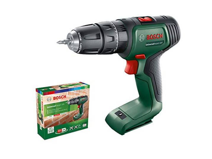 Bosch Akku Schlagbohrschrauber UniversalImpact 18 (ohne Akku, 18 Volt System, im Karton)