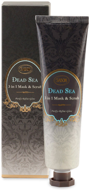 Sabon Masque gommant visage 3 en 1 Mer Morte 50 ml
