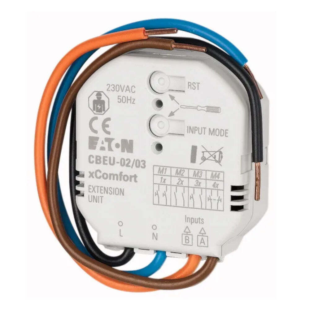 Eaton xComfort IP20 Meerkleurig 230 V B: 65 mm, D: 18 mm, H: 65 mm