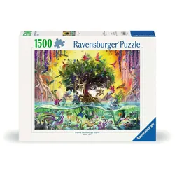 Ravensburger Puzzle 12000798 - Das Einhorn aus dem See und seine Freunde - 1500 Teile