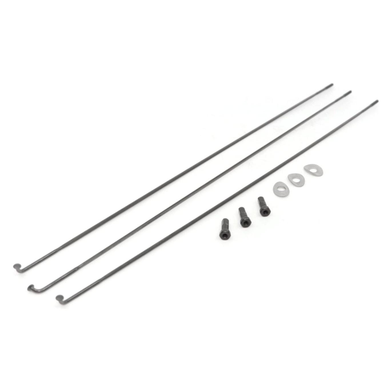 Zipp Spoke and Nipple 268mm CX-Sprint J-Bend Qty 3 (15835074)