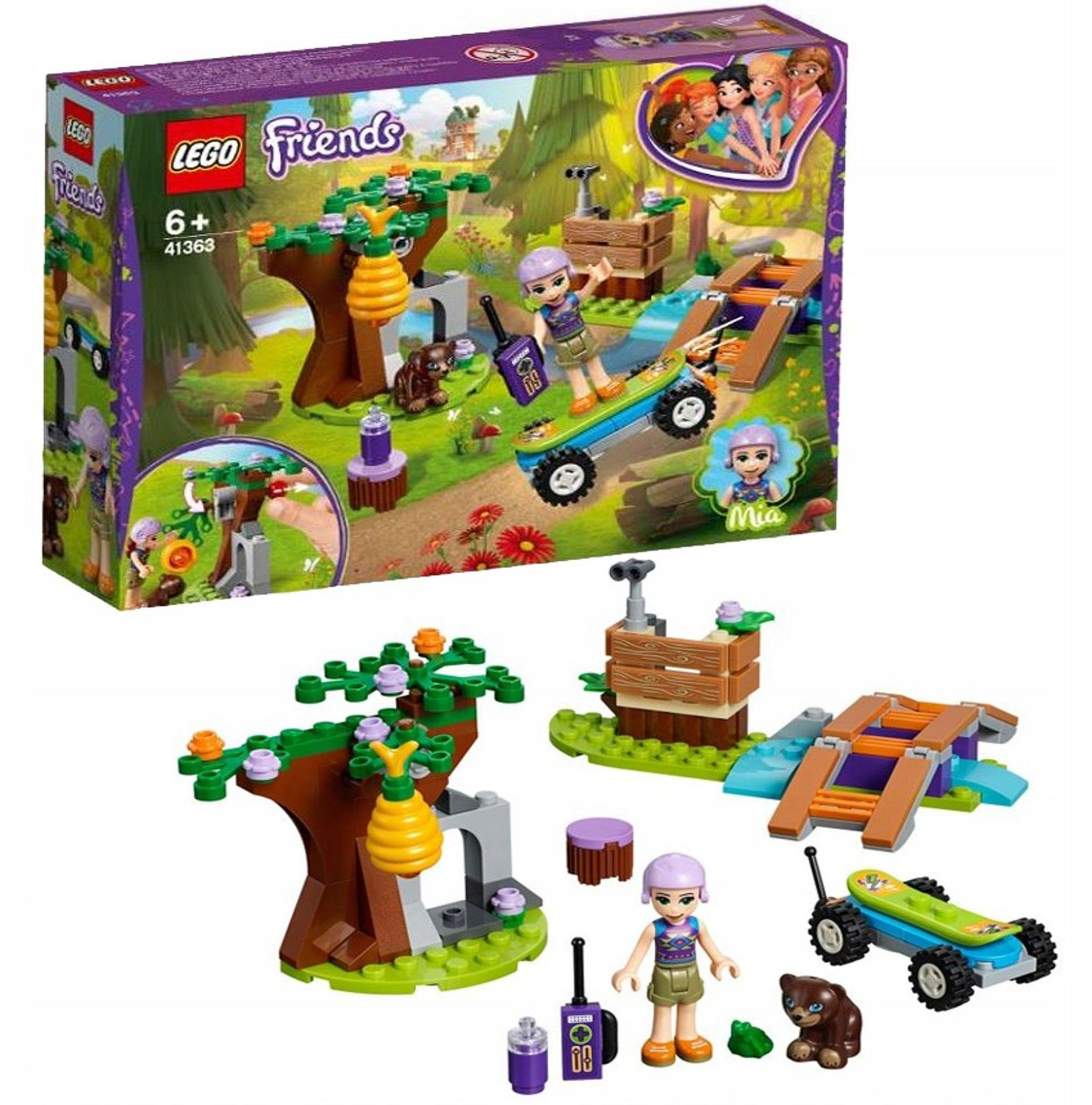 LEGO Friends Mia's avontuur in de natuur 41363