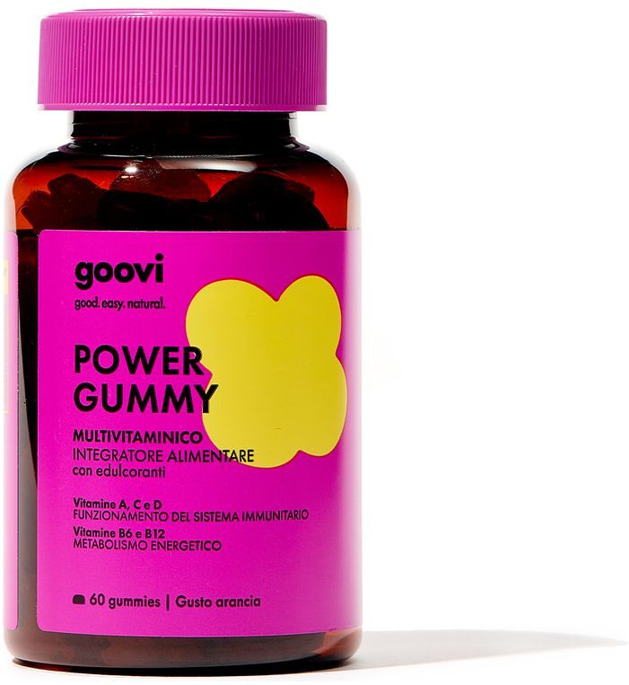 GOOVI Power Gummy Multivitaminico Integratore Alimentare 60 PZ
