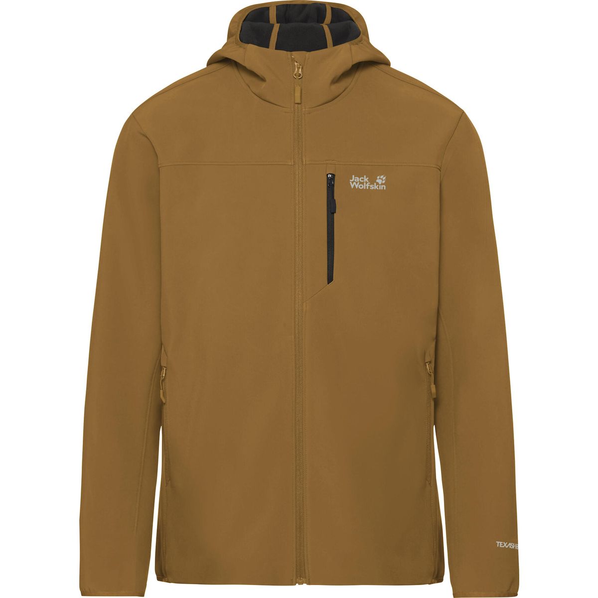 Jack Wolfskin Wild Winds Hooded Jacket M peanut (G0095) S A66308_G0095_A06