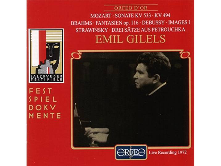 Emil Gilels - Klaviersonate Kv 533, 494/Brahmsfan