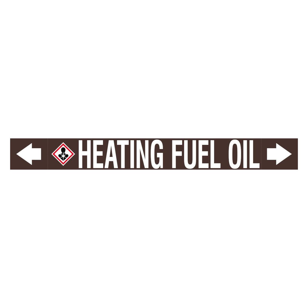 Brady ASME - Rohrmarkierer - Heating Fuel Oil (313319)