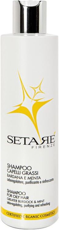 Setarè Shampoo Capelli Grassi Bardana E Menta 250 ML