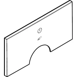 Hansgrohe Axor Taste square Th.bedr.40Grad+On/Off chr., 85154000 85154000