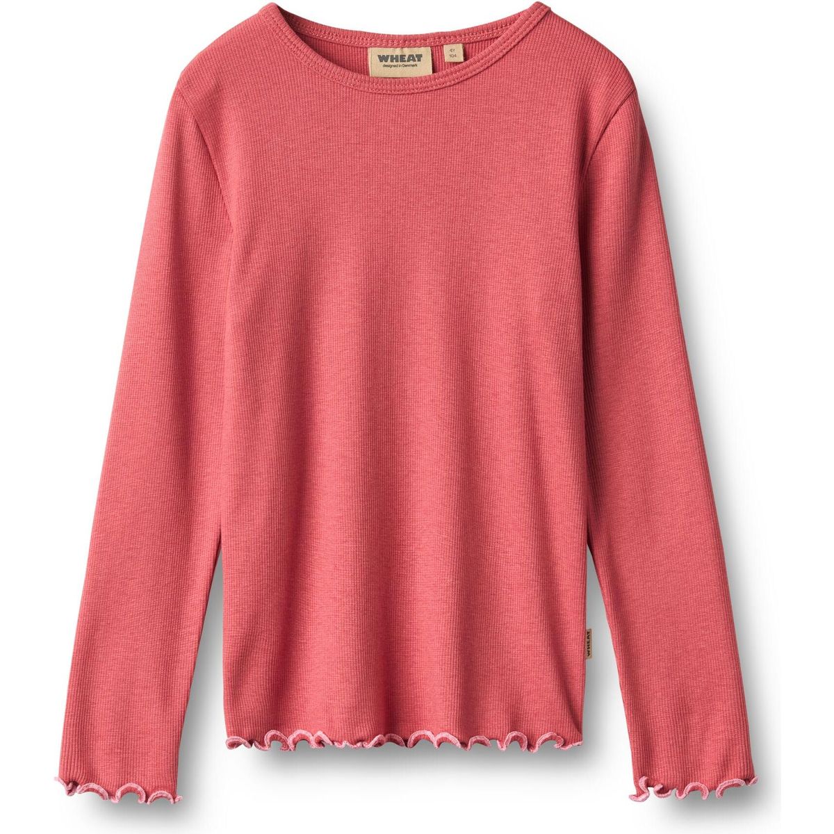 Wheat T-shirt Long Sleeve Elsie raspberry (1037) 122 0192-007-1037-122/7y