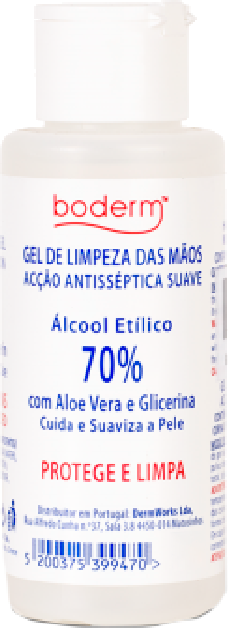 Boderm Gel De Limpeza De Mãos 500ml