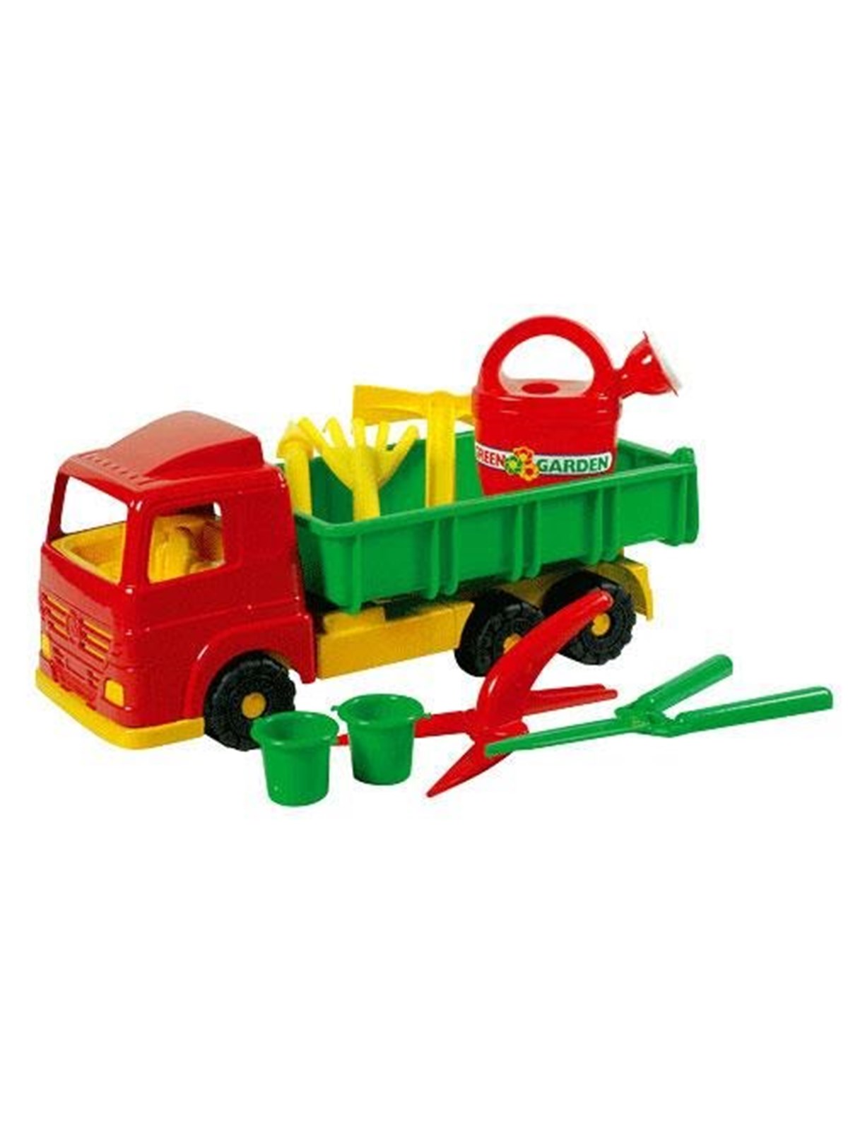 Androni Dump truck with garden tools