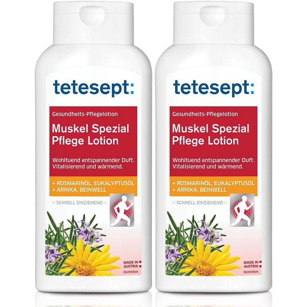 Tetesept LOT Aktiv M&G x2 2x250 ml Lotion