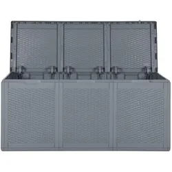 vidaXL, Kissenbox, Zatenis (Rattan-Optik)