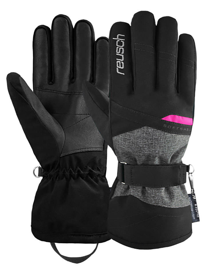 Reusch Ski-/ Snowboardhandschuhe "Hellen R-TEX® XT" in Schwarz/ Grau - 6,5