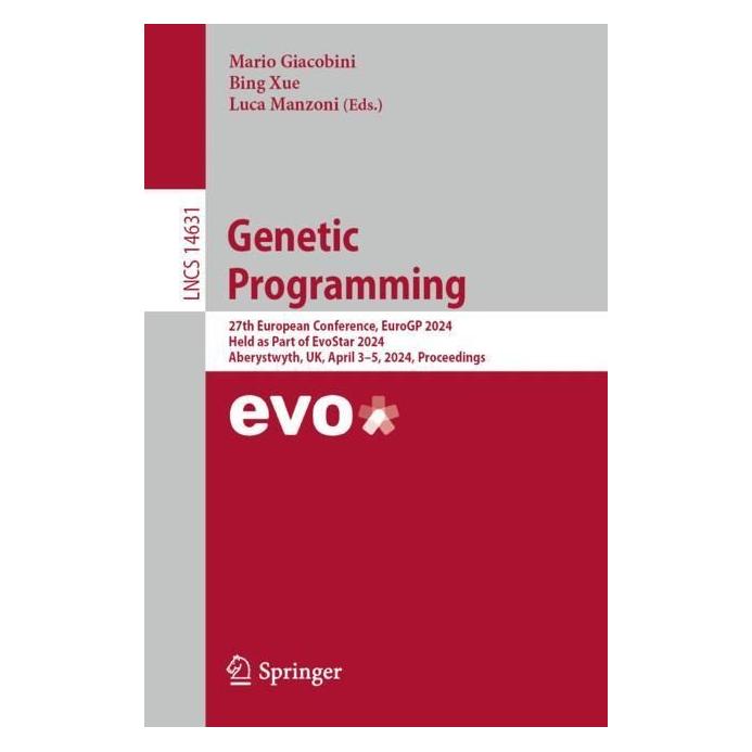 Springer Genetic Programming (Englisch, Softcover, Bing Xue, Luca Manzoni, Mario Giacobini) (57018240)