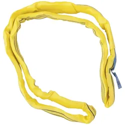 HFS, Spanngurt + Ladungssicherung, Rundschlinge 2 m mit Doppelmantel Hebeband bis zu 3000 kg belastbar gelb