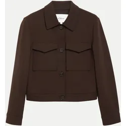 Blouson im Hemd-Look Braun 38