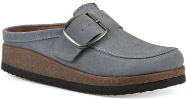 Women's Bueno Footbeds Clog by White Mountain in Blue Raspberry (Size 9 M)