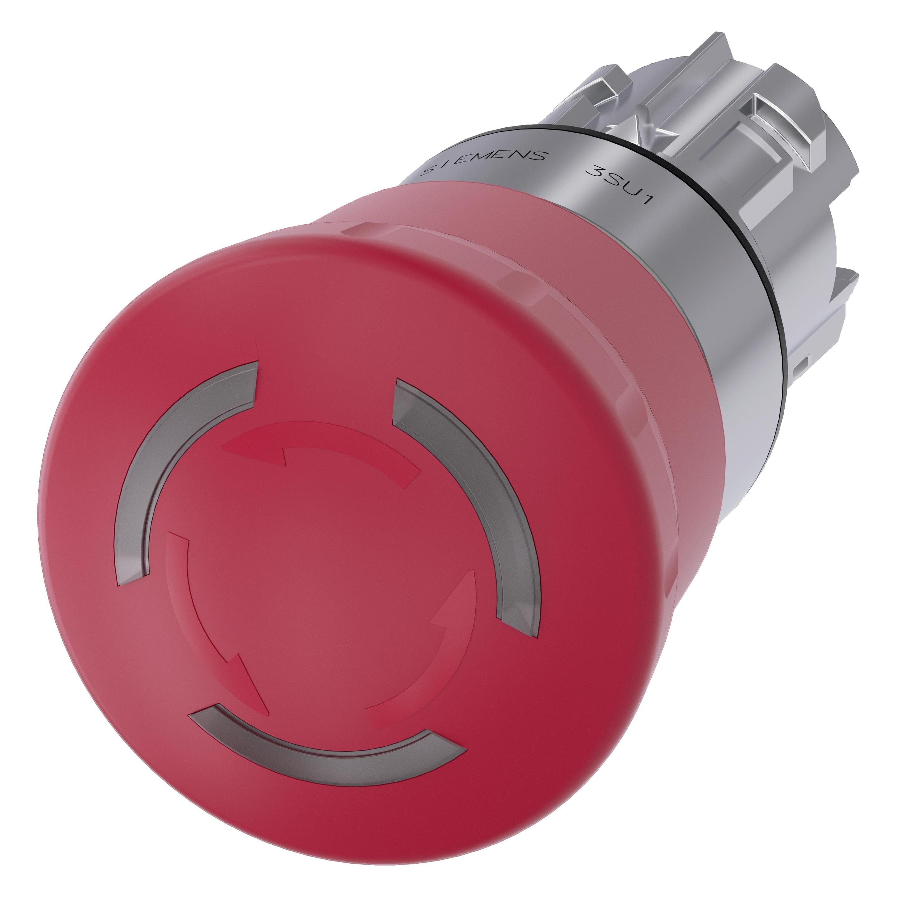 Siemens Emergency Stop Mushr. Pushb (3SU1051-1HB20-0AA0)