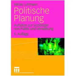 Politische Planung, Fachbücher von Niklas Luhmann