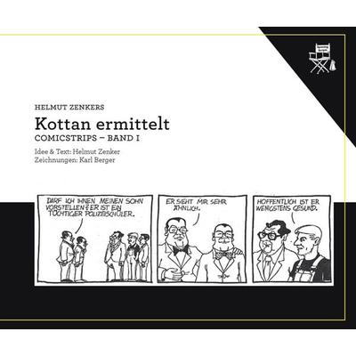 Kottan ermittelt - Comicstrips, Taschenbuch von Helmut Zenker, Der Drehbuchverlag, 978-3-902676-55-9