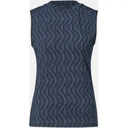 Top mit Turtleneck Blau 42