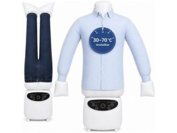 Sommertal Mannequin de Repassage Gentleman - Machine à Repasser Automatique pour Chemises Chemisiers T-shirts et Pantalons -