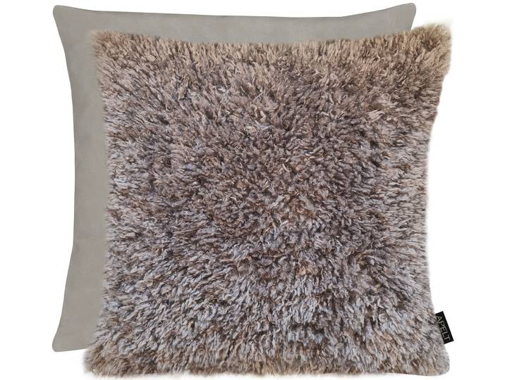 Coussin décoratif Missouri Marron/Marron 45 x 10 x 45cm Tissu