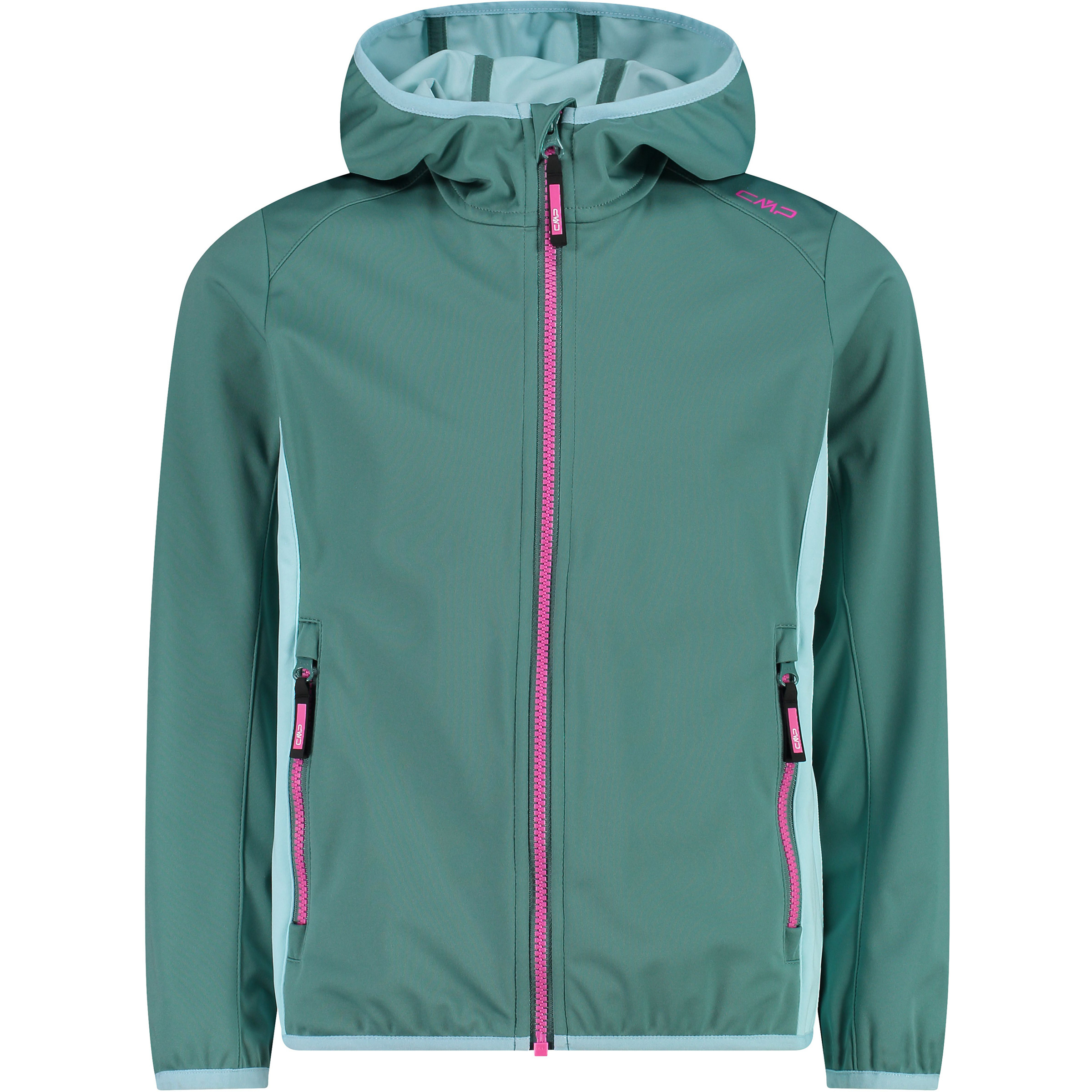 CMP Kinder Softshelljacke tuerkis Größe 104 Trekking Wasserabweisend Wasserabweisend