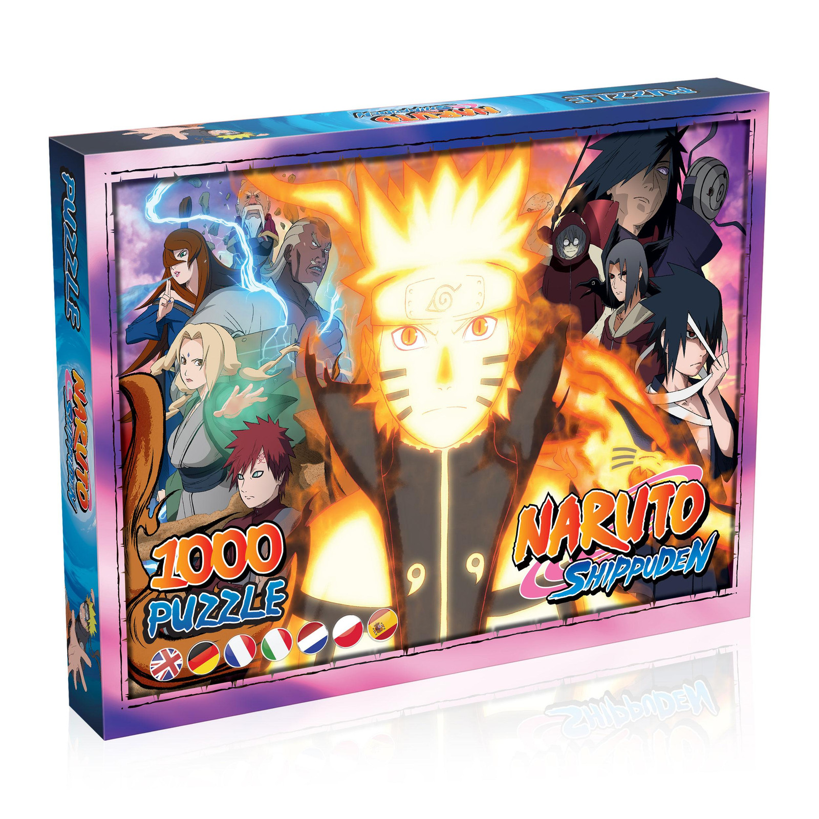 Winning Moves Naruto Puzzel met Karakters - 1000 stukjes