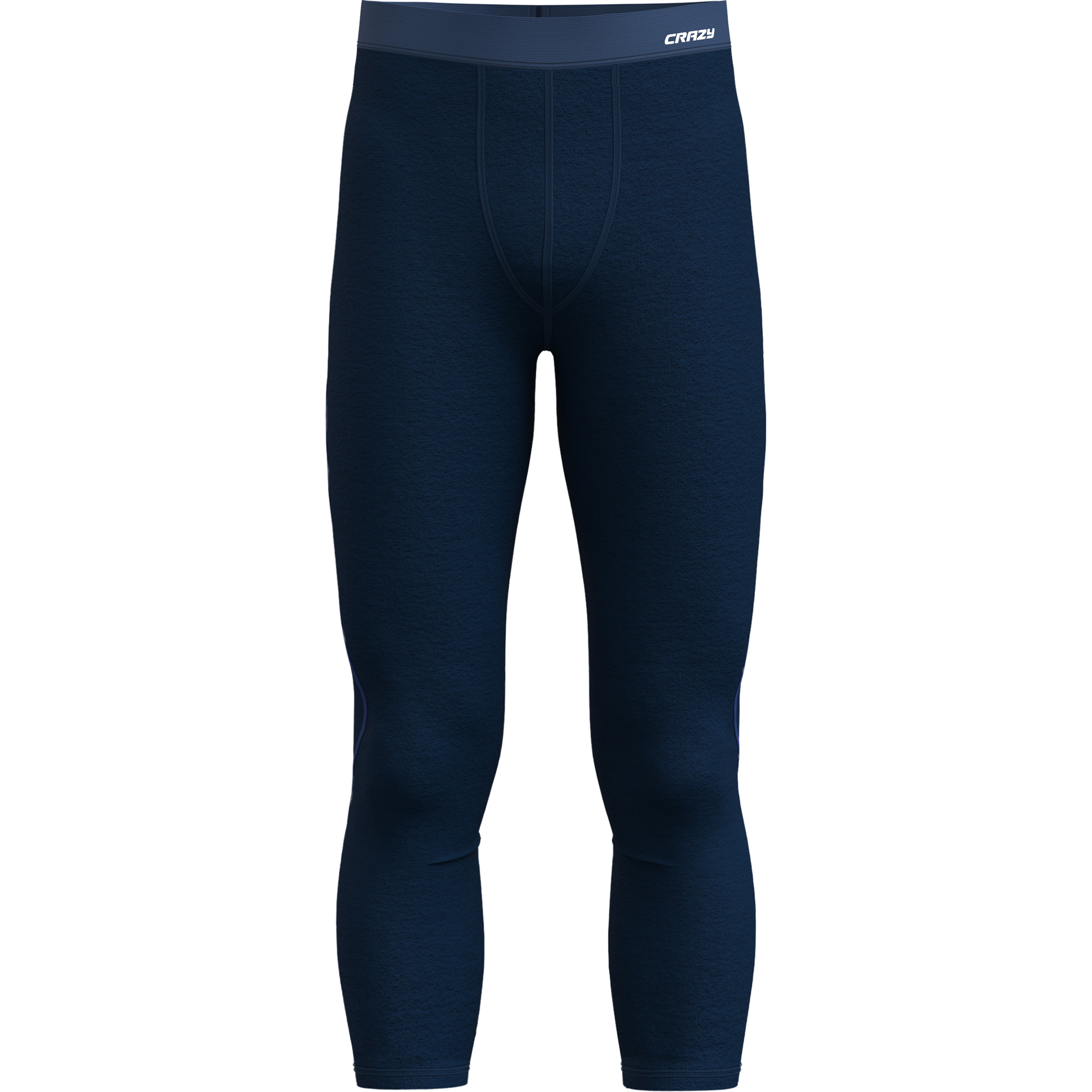 Crazy Fahrenheit 3/4 Hose Herren 3/4 Unterhose blau Größe M Hautfreundlich Merinowolle