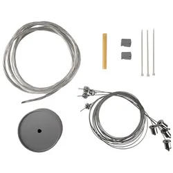 LTS Licht&amp;Leuchten Einspeisung/Drahtseil L 82/3000 DIM si