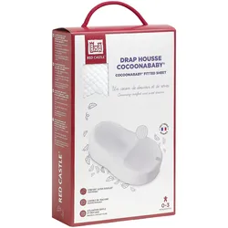 RED CASTLE Spannbetttuch für Cocoonababy, weiss