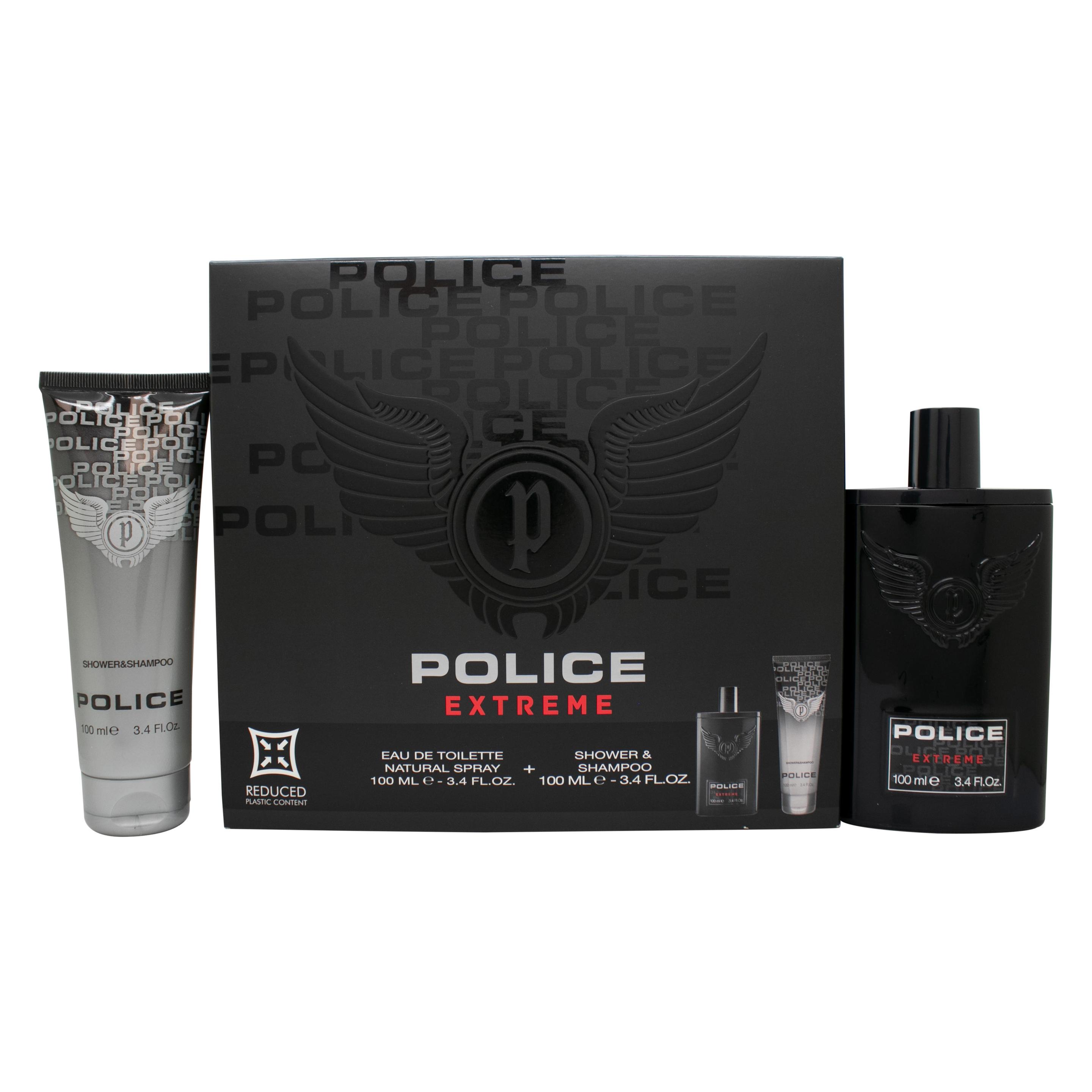 Police Geschenkset für Männer Eau De Toilette Spray 100ml + Dusch-Shampoo 100ml (52273916)