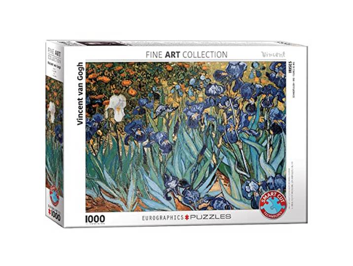 Irissen van Vincent van Gogh 1000-delige puzzel