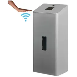Sensorspender für Seife SanTRAL Seife 1,2 L Edelstahl automatischer Seifenspender für Wandmontage