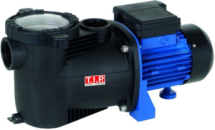 T.I.P. Poolpumpe - Filter-/Umwälzpumpe mit Vorfilter, 20 m³ Becken,  8.000 l/h, selbstansaugend, SPP 300 F, 30442