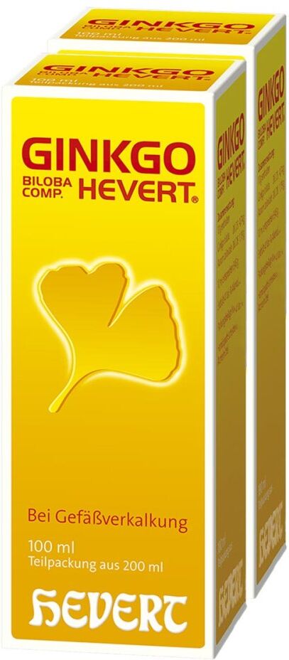 Ginkgo Biloba compositus Hevert Tropfen 200ml