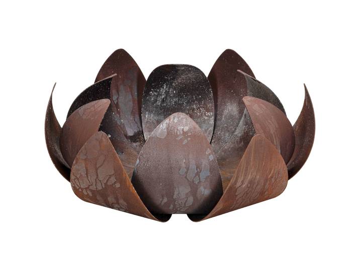 Nouvel Feuerschale  Lotus , Ø68cm, rost - Material: Stahl - Feuerschale