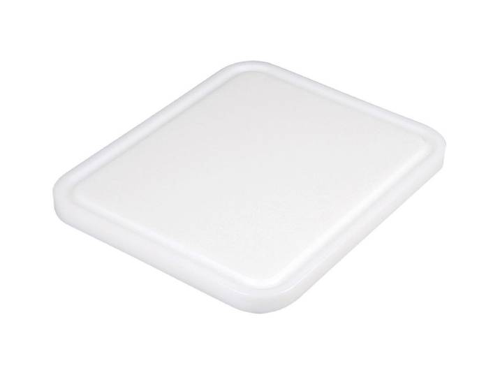 ProChef Schneidbrett GN 1/2 mit Saftrille Weiss