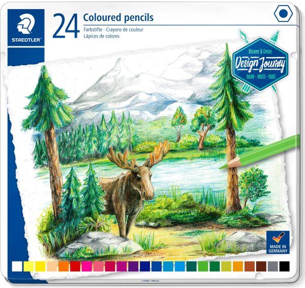 Staedtler Dj Farveblyanter   24 Farver